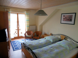Ferienwohnung Riedenburg Schlafzimmer