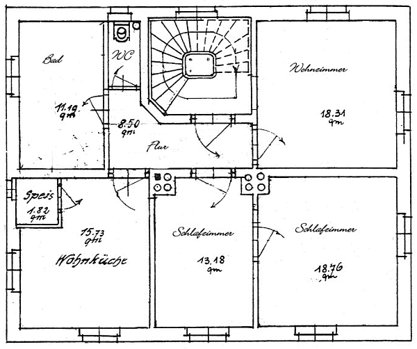 Ferienwohnung Bavaria Grundriss