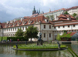 Garten des Waldstein-Palais in Prag