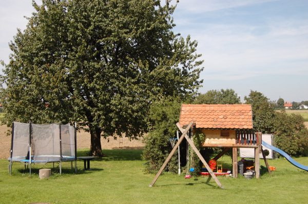 Garten der Ferienwohnung Alttting