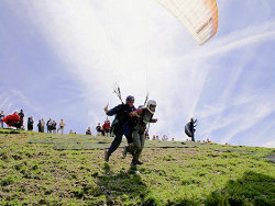 Gleitschirmfliegen Bayern