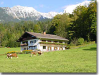 Ferienwohnungen in Schnau am Knigssee.