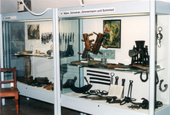 Heimatmuseum Altenthann Werkzeuge
