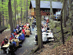 Biergarten an der Osterhhle