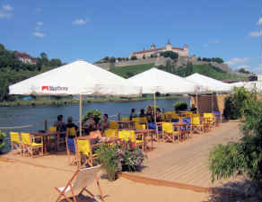 Terrasse Stadtstrand